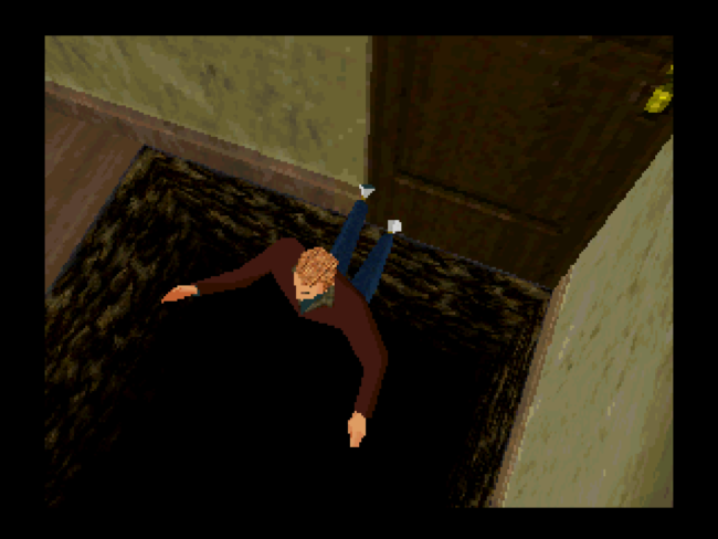 Adler falls in a pit trap.
