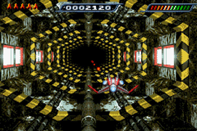 The opening stage in Iridion 3D.