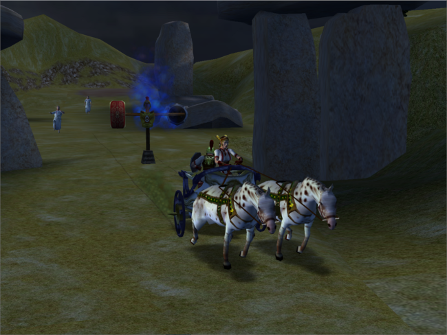 A replay of a wreck in Circus Maximus: Chariot Wars.
