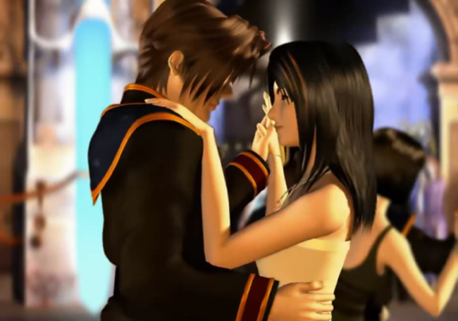 An FMV sequence where Squall and Rinoa are dancing.