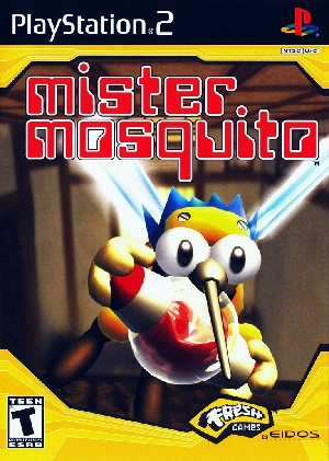 Front cover for Mister Mosquito on the Sony PlayStation 2.