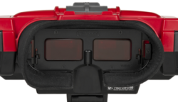 Front on view of the Virtual goggles.