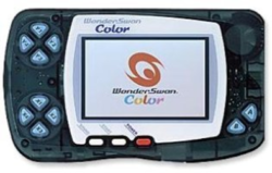 Front view of the Wonderswan color.