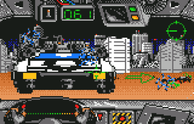 Close combat in Battle Wheels.