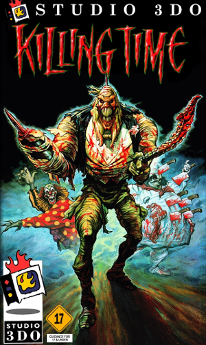 Front cover for Killing Time on the Panasonic 3DO.
