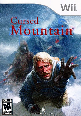 Front cover for Cursed Mountain on the Nintendo Wii.