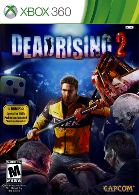 Front cover for Dead Rising 2 on the Xbox 360.