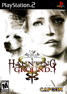 Front cover for Haunting Ground for the Sony PlayStation 2.