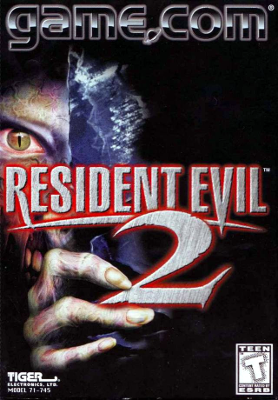 Front cover for Resident Evil 2 on the Tiger Game.com.