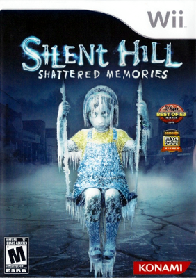 Front cover for Silent Hill: Shattered Memories for the Nintendo Wii.