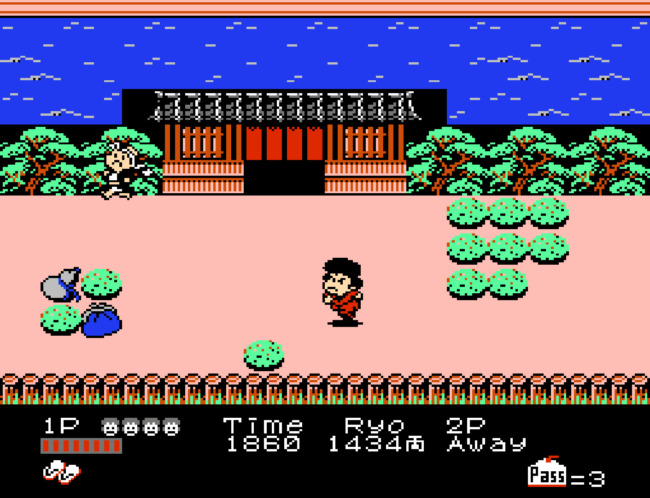 Exploring the main area of the game.