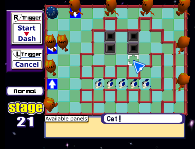 A very complicated puzzle board with multiple cats.