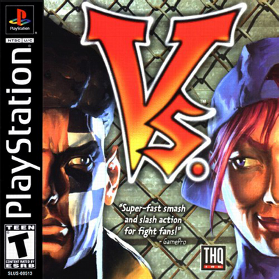 Front cover for Vs. on the Sony PlayStation.