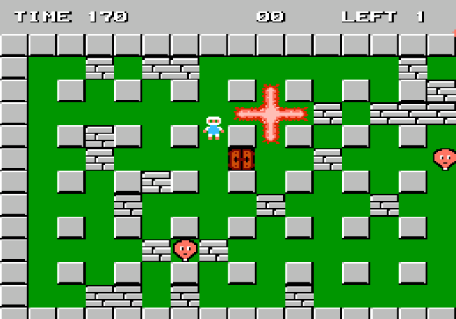 A bomb explodes in-game.