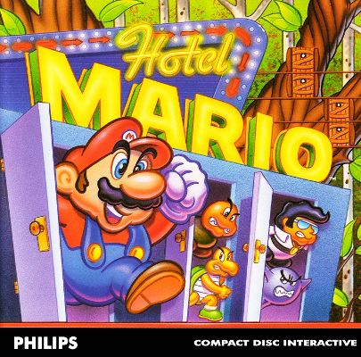 Front cover for Hotel Mario for the Phillips CD-i.