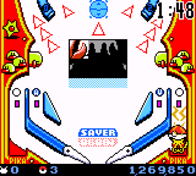 Unlocking a Pokemon on the red themed board.