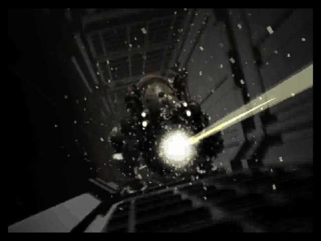 A scene in the opening full motion video sequence.