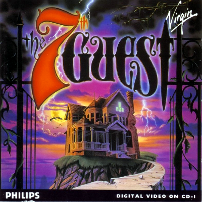 Front cover for the 7th Guest for the Phillips CD-i.