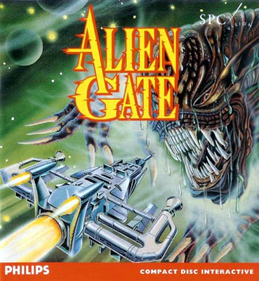 Front cover for Alien Gate for the Phillips CD-i.