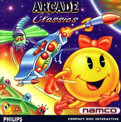 Front cover for Arcade Classics for the Phillips CD-i.