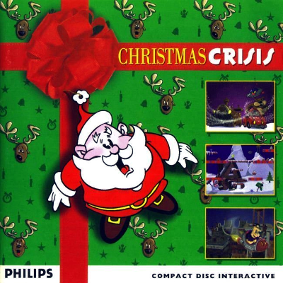 Front cover for Christmas Crisis for the Phillips CD-i.