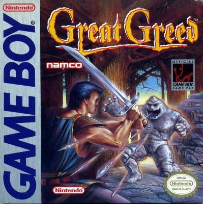 Front cover for Great Greed for the Nintendo Game Boy.