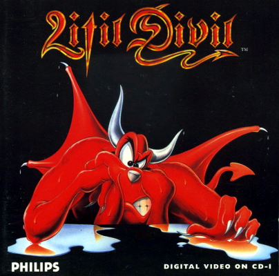 Front cover for Litil Divil for the Phillips CD-i.