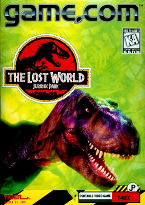 Front cover for the Lost World: Jurassic Park for the Tiger Game.com.