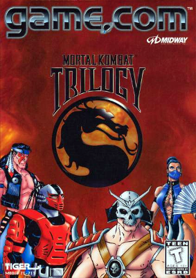 Front cover for Mortal Kombat Trilogy for the Tiger Game.com.