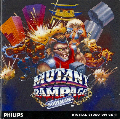 Front cover for Mutant Rampage for the Phillips CD-i.