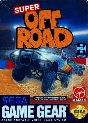 Front cover for Super Off-Road for the Sega Game Gear.