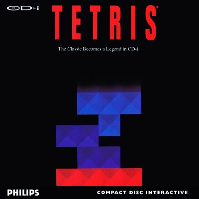Front cover for Tetris for the Phillips CD-i.