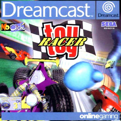 Front cover for Toy Racer for the Sega Dreamcast.