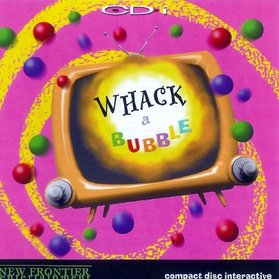 Front cover for Whack a Bubble for the Phillips CD-i.