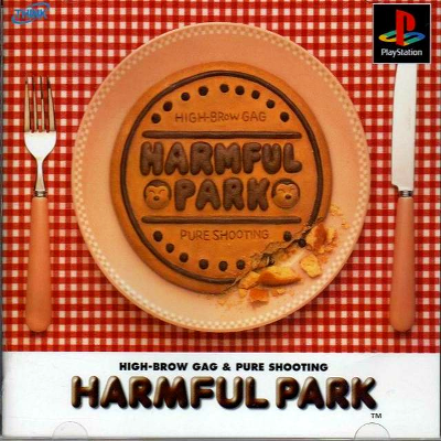 Front cover for Harmful Park for the Sony PlayStation.