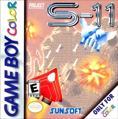 Front cover for Project S-11 for the Game Boy Color.