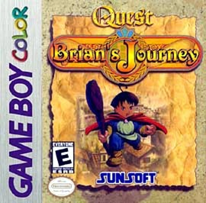 Front cover for Quest: Brian's Journey for the Game Boy Color.