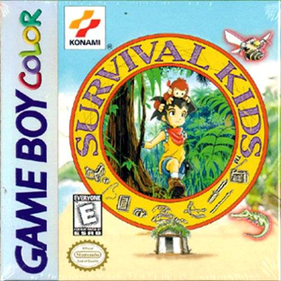 Front cover for Survival Kids for the Game Boy Color.