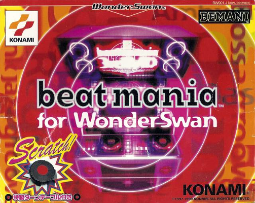 Front cover for BeatMania for the Bandai WonderSwan.