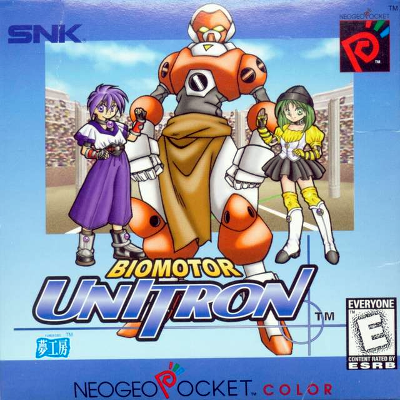 Front cover for Biomotor Unitron for the Neo Geo Pocket Color.