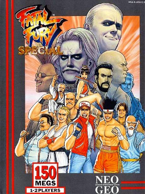 Front cover for Fatal Fury Special for the Neo Geo.