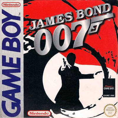 Front cover for James Bond 007 for the Nintendo Game Boy.