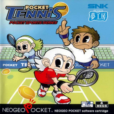 Front cover for Pocket Tennis for the Neo Geo Pocket Color.