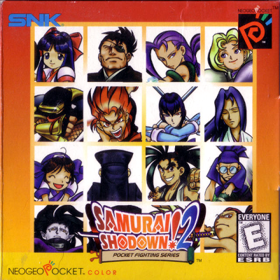 Front cover for Samurai Shodown! 2 for the Neo Geo Pocket Color.