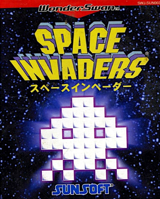 Front cover for Space Invaders for the Bandai WonderSwan.