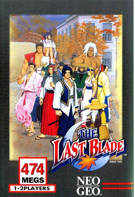 Front cover for The Last Blade for the Neo Geo.