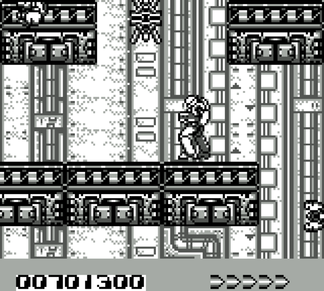 One of the few vertical oriented stages in the game.