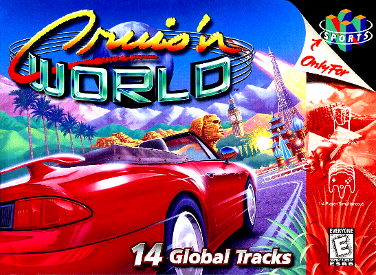 Front cover for Cruis'n World for the Nintendo 64.