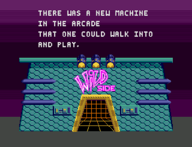 The opening story sequence in the game.