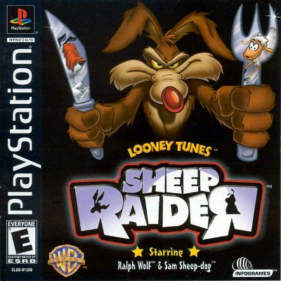 Front cover for Looney Tunes: Sheep Raider for the Sony PlayStation.
